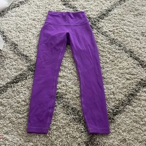 purple Lululemon leggings
